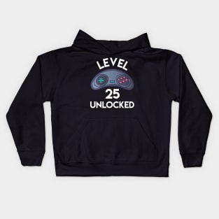 Level 25 Unlocked Kids Hoodie